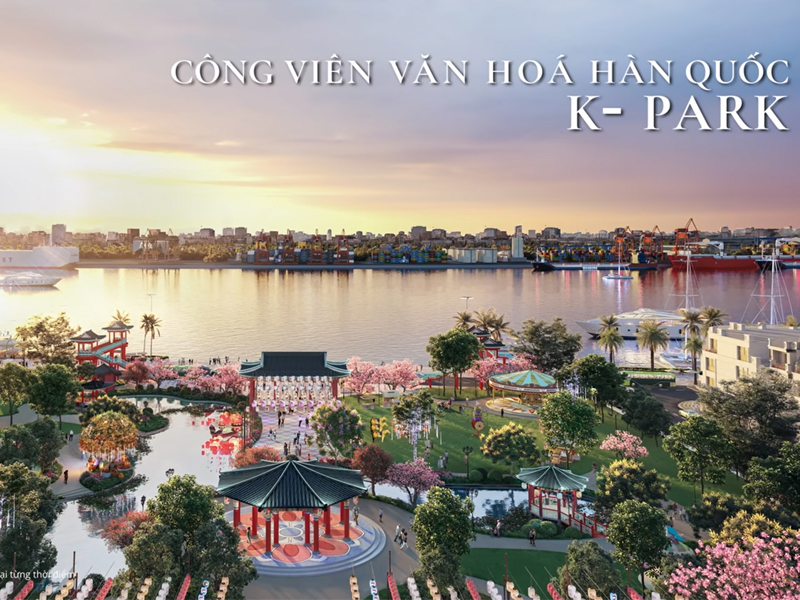 Công Viên Văn Hóa Hàn Quốc K-Park – KĐT Vinhomes Royal Island