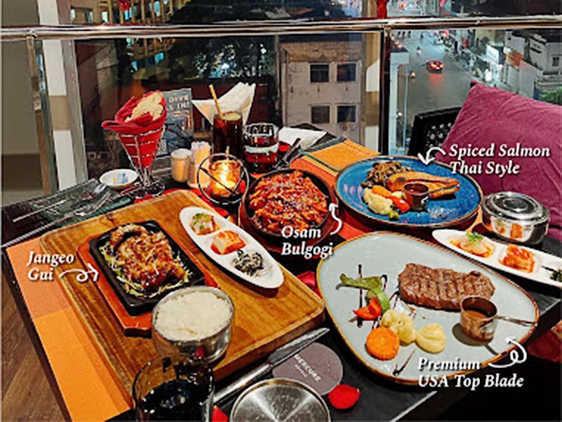 Nhà hàng Flame Grill & Bar – Số 12 Lạch Tray