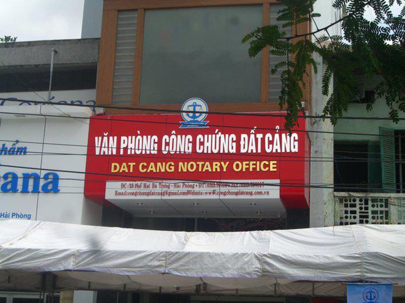 Văn Phòng Công Chứng Đất Cảng – 28 Hai Bà Trưng